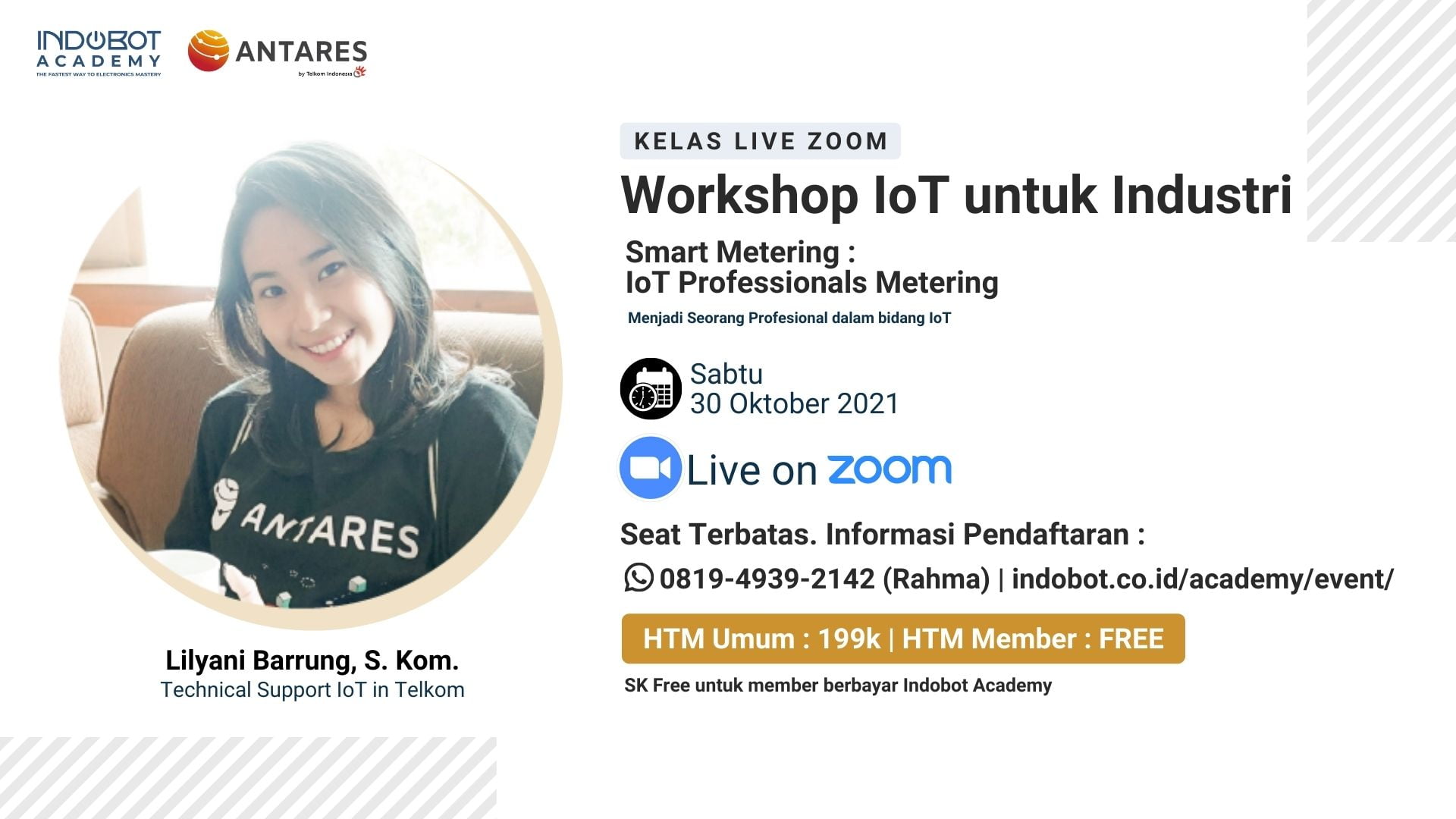 Workshop IoT untuk Industri Bersama Antares