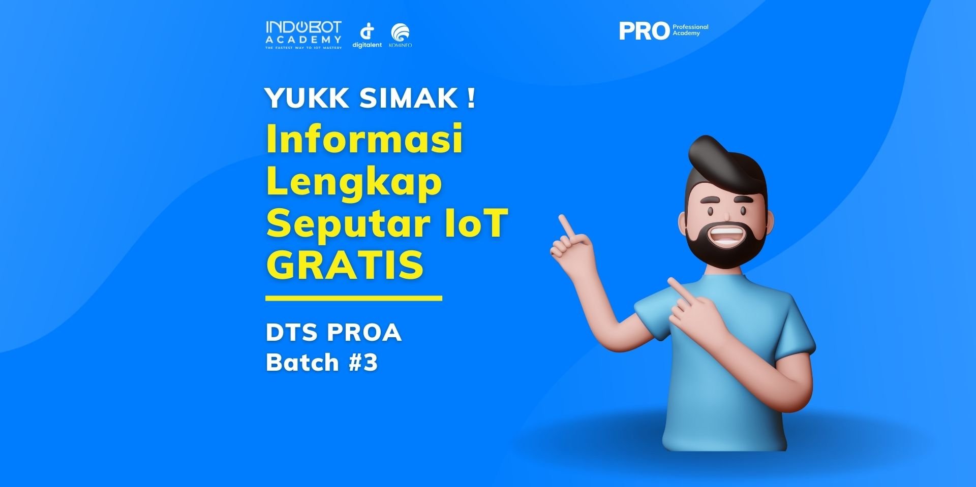 Simak Informasi Lengkap Seputar Beasiswa GRATIS Indobot Academy x Kementerian Komunikasi dan Informatika (KOMINFO)