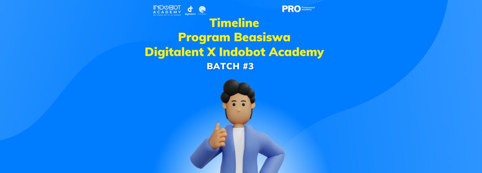 Timeline Program Pelatihan Internet Of Things Indobot X Kominfo