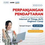 Perpanjangan Pendaftaran Program Studi Independen Bersertifikat Internet of Things (IoT) Engineer Camp Indobot Academy