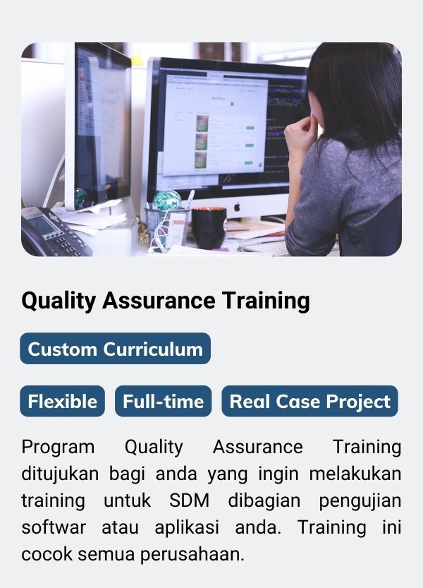 Quality Assurance Corporate Training