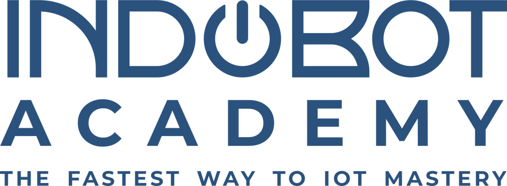 Logo Indobot Biru