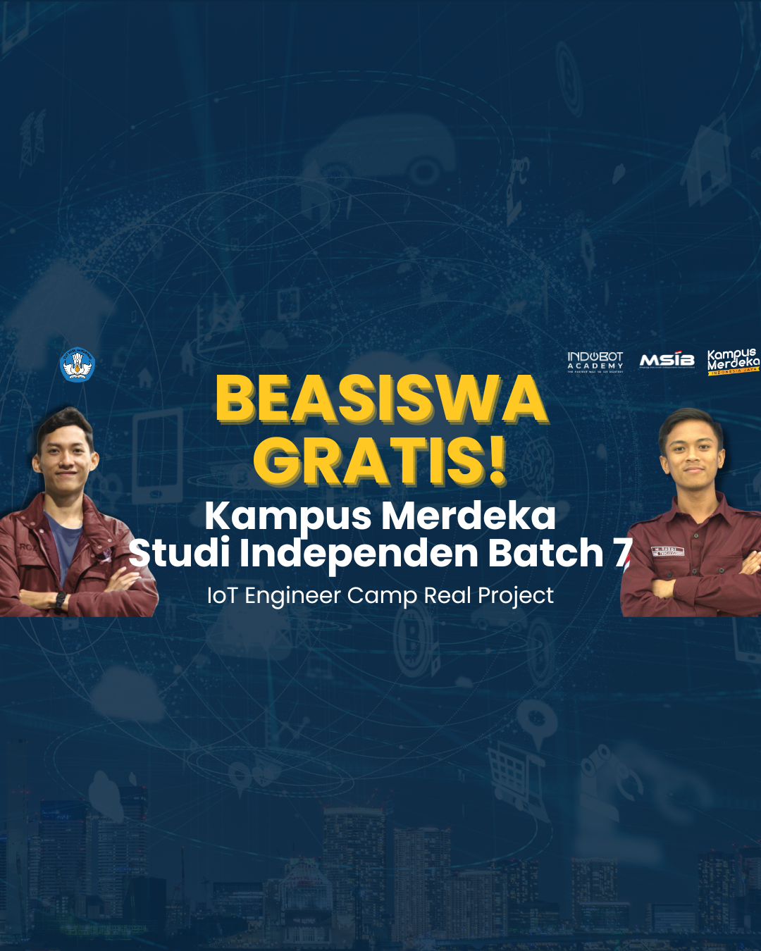 Beasiswa Studi Independen IoT Engineer Camp Bersama Indobot Hadir Lagi