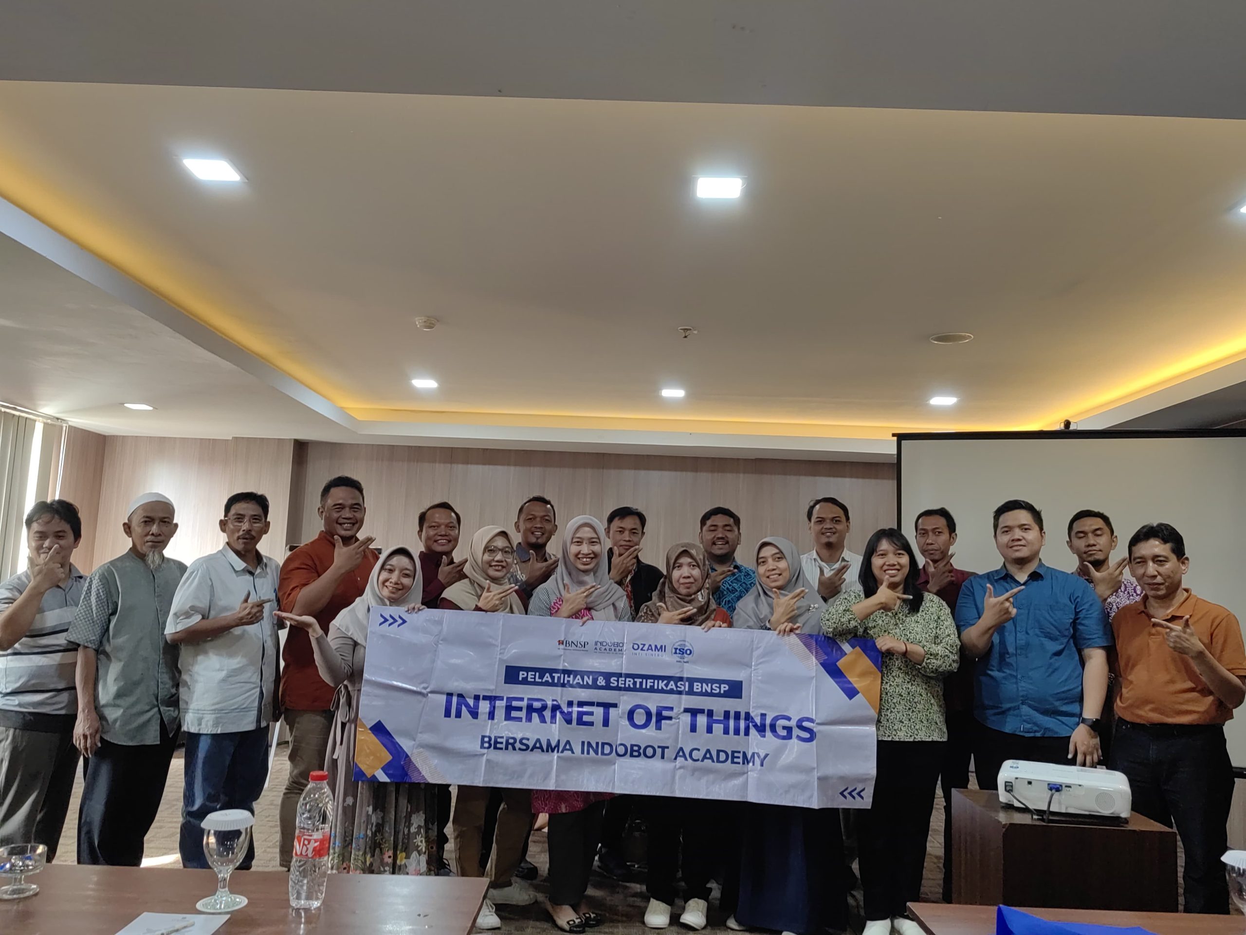 Antusiasme Peserta Pelatihan dan Sertifikasi Perekayasaan Perangkat Internet Of Things Batch 11