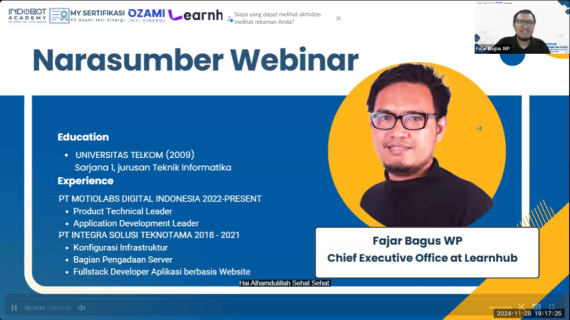 Webinar Persiapan Karir: Membangun Website Profesional Untuk Sukses di 2025