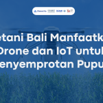 Petani Bali Manfaatkan Drone dan IoT untuk Penyemprotan Pupuk