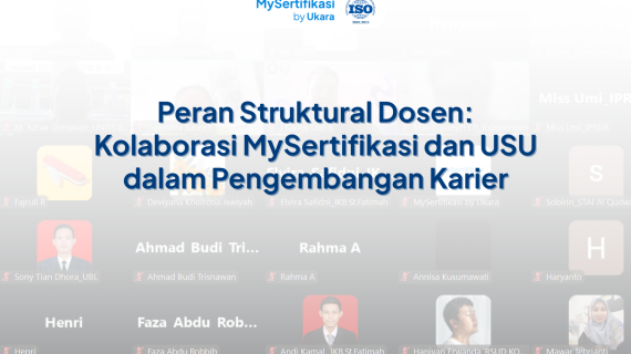 Peran Struktural Dosen: Kolaborasi MySertifikasi dan USU dalam Pengembangan Karier