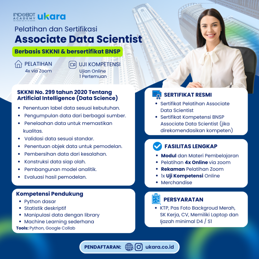 Sertifikasi BNSP Associate Data Scientist